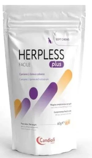 Candioli Herpless PLUS FACILE 60 g - soft chews