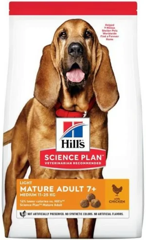 Hill's Cane Senior Medium Light 12 kg - Mangime secco