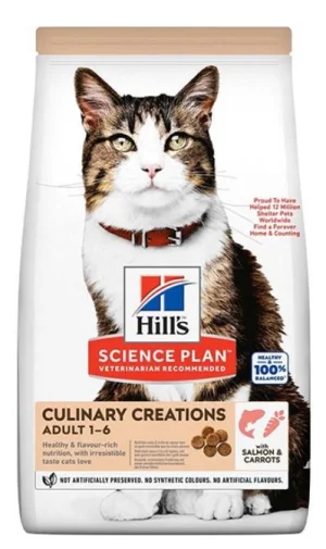 Hill's Cat Salmone/Carote 1,5 kg - Mangime secco per gatti