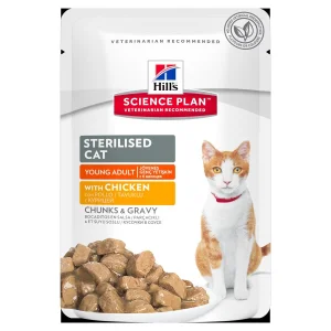 Hill's Cat Sterilized Pollo - 12 buste x 85 g