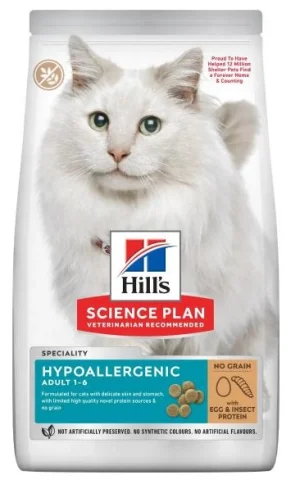 Hill's Hypoallergenic Gatto Uova/Insetti 1,5 kg