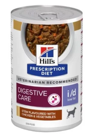 Hill's i/d Low Fat Spezzatino Pollo e Verdure per Cani 354 g