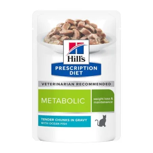 Hill's Metabolic Gatto Buste Pesce Oceano 12 x 85 g