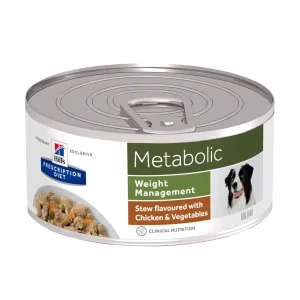 Hill's Metabolic Spezzatino per Cani Pollo e Verdure 156 g