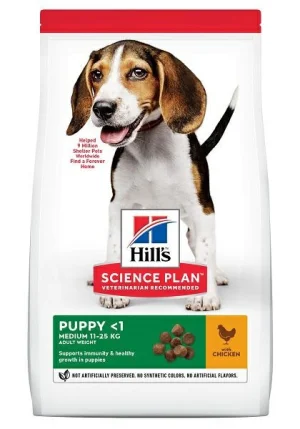 Hill's Puppy Medium Pollo – Crocchette per cuccioli di taglia media, 800 g