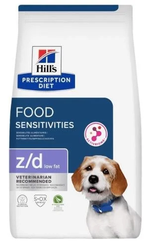 Hill's z/d Dog Low Fat con soia idrolizzata 3 kg