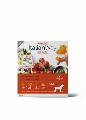 Italian Way Biscuits Hypo Giuntini - Maiale/Curcuma 200g