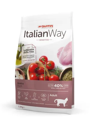 Italian Way Cat Adult Anatra 1,5 kg