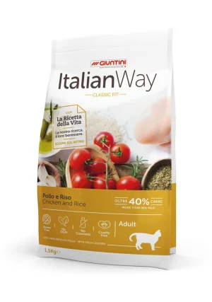 Italian Way Cat Carni Bianche e Riso 8kg - Giuntini