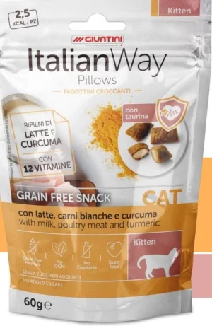 Italian Way Cat Pillow Kitten 60g - Giuntini