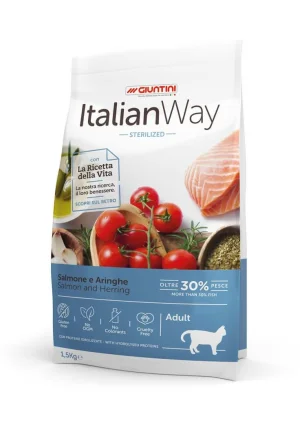 Italian Way Sterilized Salmone e Aringhe 1,5 kg