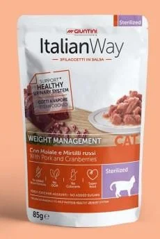 Italian Way Sterilized Maiale e Mirtilli 85 g