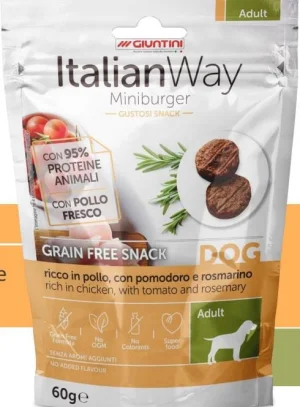 Italian Way Dog Burger Pollo Gr 60 - Giuntini