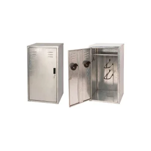 Kerbl Armadio portasella in lamiera zincata 106x60x60 cm