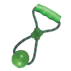 KONG Squeezz Palla con Maniglia per Cani Medium