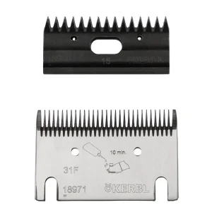 Lama Kerbl compatibile per tosatrice 15/31F (lametta inferiore 31F)