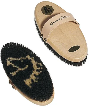 Leistner Grand Gilbert - Spazzola con setole naturali per cavallo