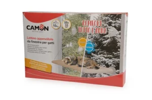 Lettino Appendibile per Gatti CAMON - 55x33 cm
