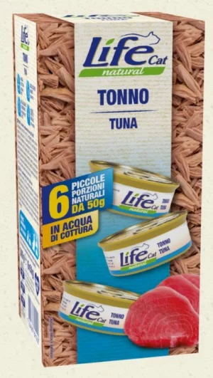 Lifecat Multipack 6 x Gr 50 Tonno - Lifepet