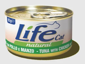 Lifecat New Tonno/Pollo/Manzo 85 g - Lifepet