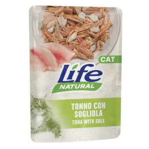 Lifepet LifeCat Buste Tonno/Orata per Gatti 30 x 70 g