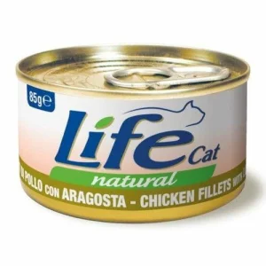 Lifepet Lifecat New Filetto Pollo/Aragosta 85 g