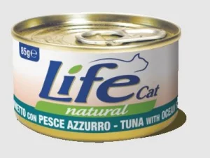 Lifepet Lifecat New Tonnetto/Pesce Azzurro 85 g