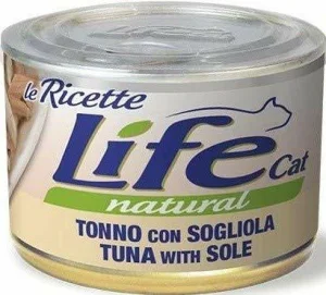 Lifepet LifeCat Ricette Tonno/Sogliola 150 g