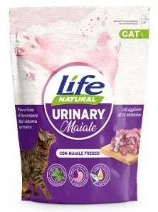 Lifepet Lifecat Urinary Maiale 800 g - Mangime secco per gatti