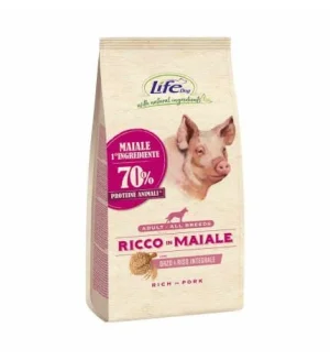 LifePet Lifedog Maiale - Mangime secco per cani
