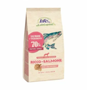 Lifepet Lifedog Salmone - Mangime secco per cani