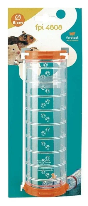 Ferplast Tube TUNNEL 8 - Tubo per criceti Ø6x21 cm