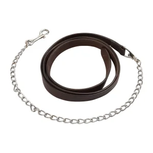Lunghina in cuoio con catena Pool's