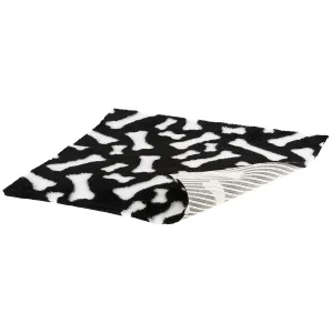 Ferplast Cuscino Plaza Gummy per cani e gatti, nero, 91 x 58 cm