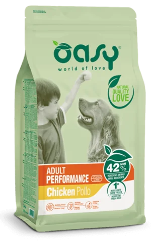 Oasy Original Adult Performance Pollo Crocchette per Cani