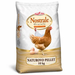 Naturovo Pellet Raggio di Sole 10 e 22 kg – mangime completo per galline ovaiole