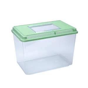 Ferplast Acquario Geo in plastica per pesci, verde chiaro, taglia Maxi, 41,3 x 26 x h 29,8 cm - 21 L