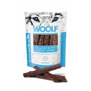 Mast Woolf Strisce Salmone e Carote 100 g