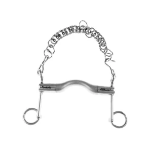 Metalab Morso Dressage Aste Corte Satinate 7 cm