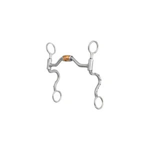 Metalab Morso Western Satinato con Rame e Aste Curve - 12,5 cm