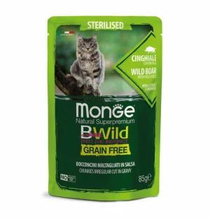 Monge Superpremium BWild Cinghiale e Ortaggi 28 x 85 g
