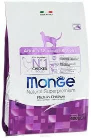 Monge Cat Adult Crocchette per Gatti Adulti 400 g