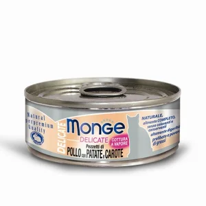 Monge Cat Delicato Pollo, Patate e Carote 80 g