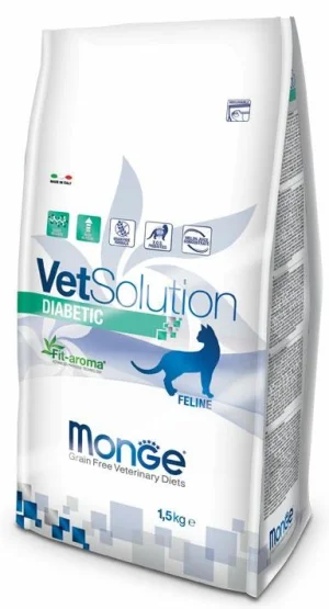 Monge Cat Diabetic 1,5 kg - Alimento dietetico per gatti