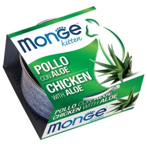 Monge Cat Fruits Kitten Pollo e Aloe 80 g