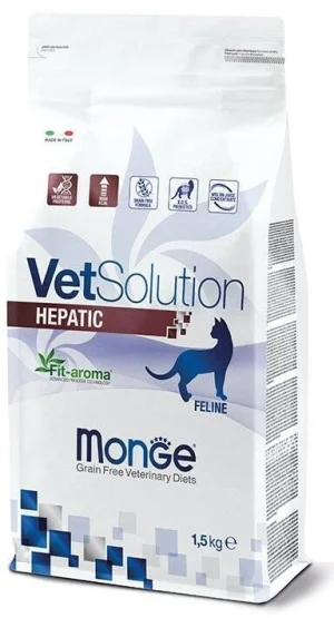 Monge Cat Hepatic 1,5 kg - Mangime dietetico per gatti