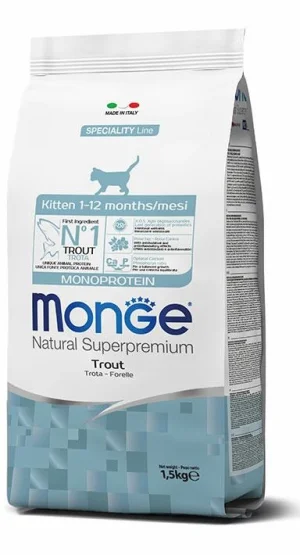 Monge Cat Kitten Monoproteico Trota