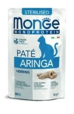 Monge Cat Mono Paté Sterilized Aringa - 28 x 85 g