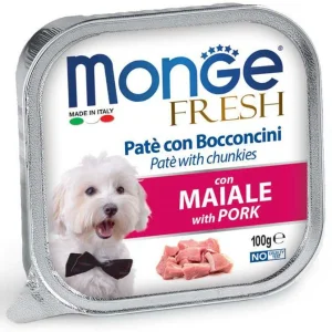 Monge Dog Fresh Maiale 32 x 100 g