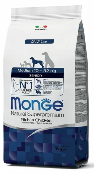 Monge Dog Medium Senior 3 kg